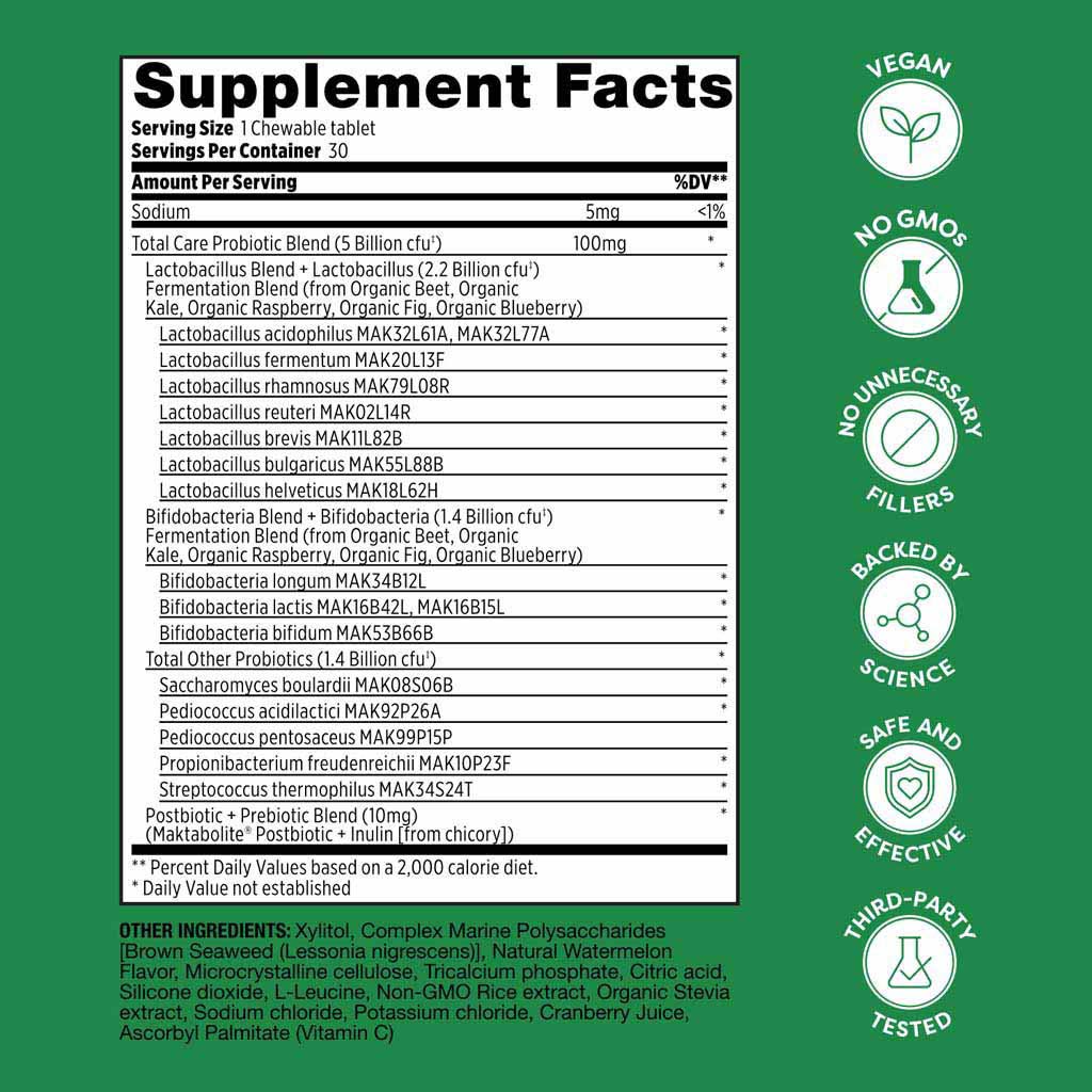 Probulin My Little Bugs Kids Probiotic Chewable Tablets 30's